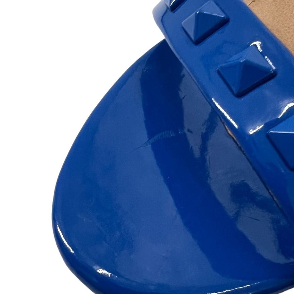 STEVE MADDEN Blue Studded Heel SZ 6 - Picture 11 of 12